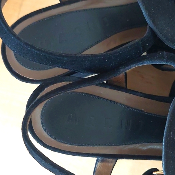 Marni black suede leather Sandals - Picture 10 of 14